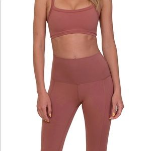 Morgan Stewart Sport Terra Cotta Leggings